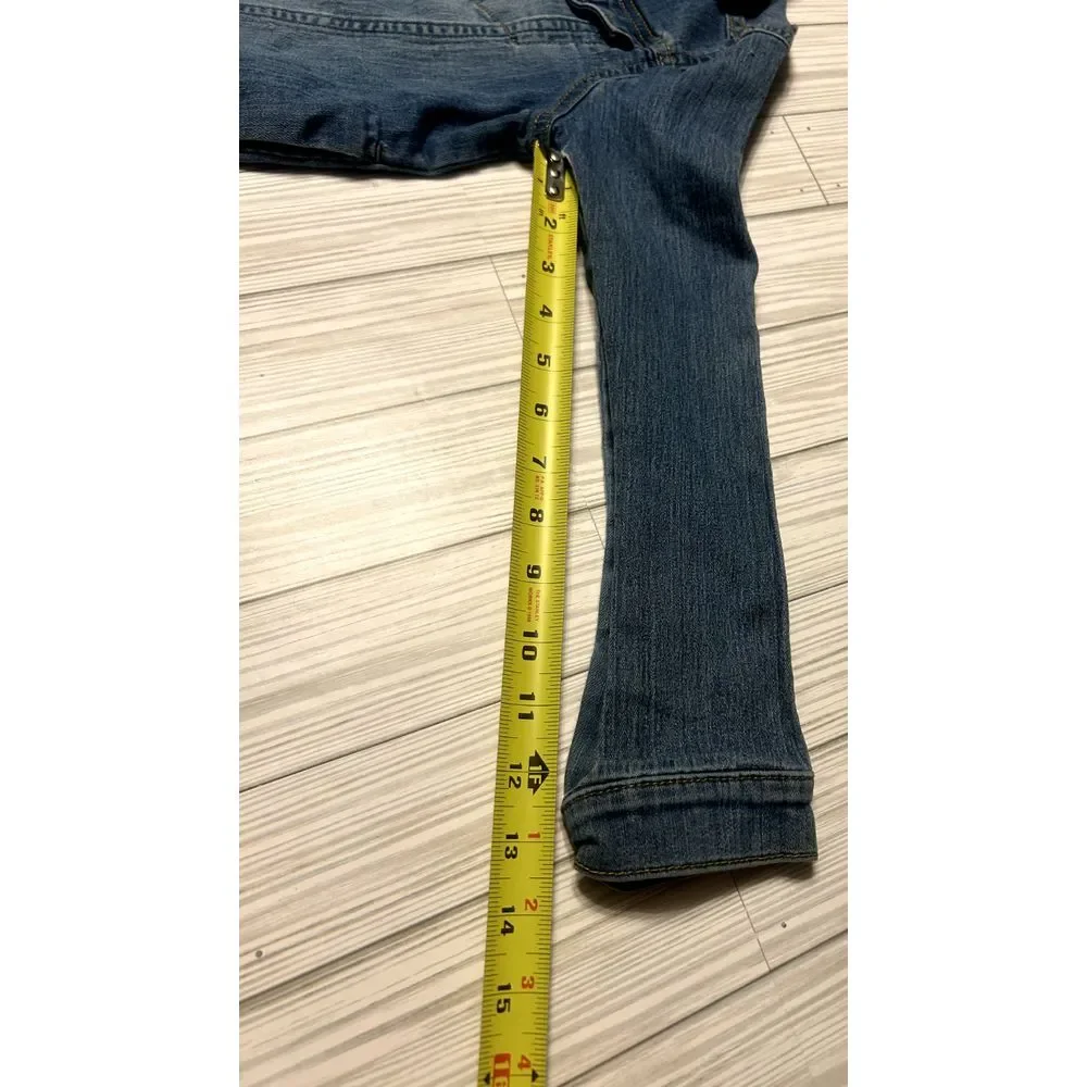 Crazy 8‎ Girls Blue Jean Denim Jacket Size Medium 7/8